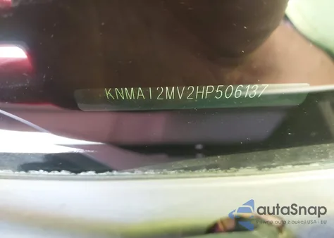 2017 Nissan Rogue Sv z USA, uszkodzony, nr VIN KNMAT2MV2HP506137